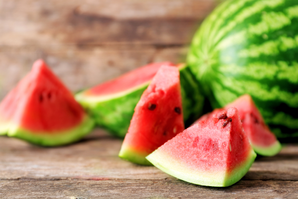 Watermelon is a simple and healthy cookout dessert.