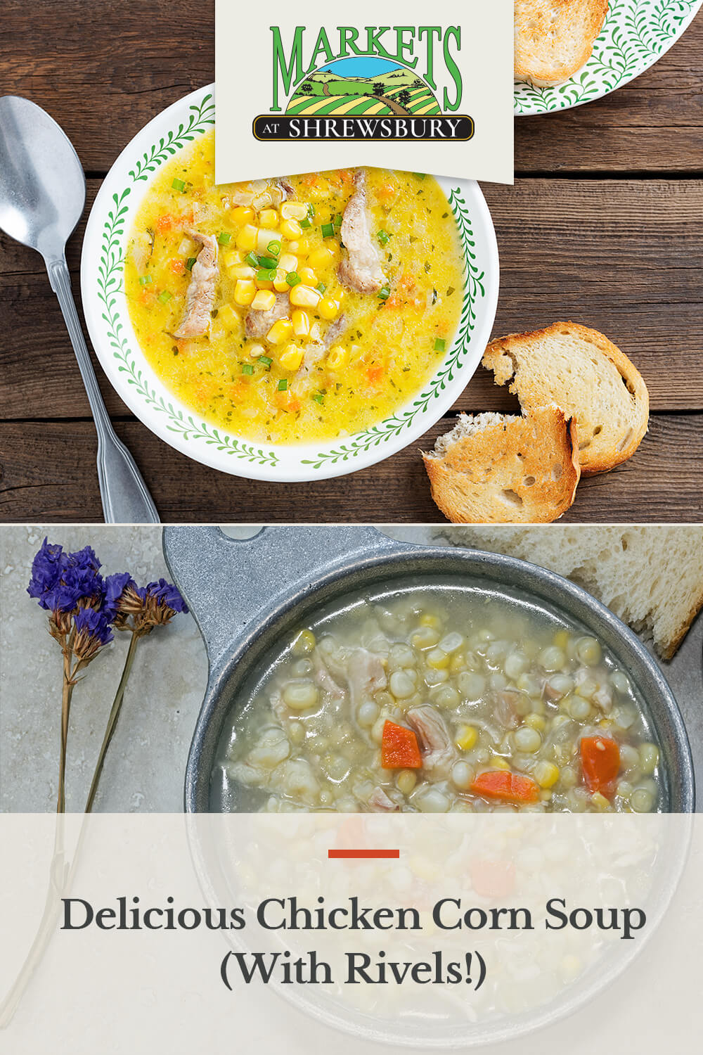 Homemade PA Dutch Chicken Corn Soup (w/ Rivels!)